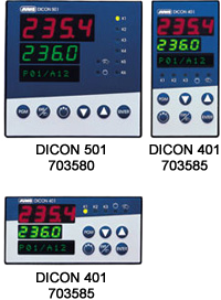 德国JUMO久茂通用智能过程调节器/折线发生器 JUMO DICON 401/501(70.3580)