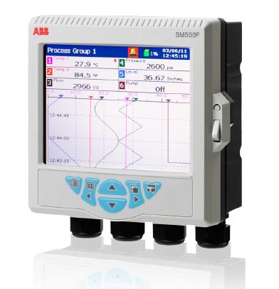 ABB ScreenMaster视频图形无纸记录仪ABB SM500F Field mountable videographic recorder