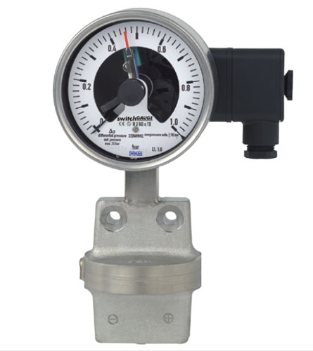 德国WIKA带开关的压力表DPGS43.100 Differential pressure gauge with switch contacts