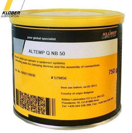 德国克鲁勃润滑脂KLUBER润滑剂-KLUBER ALTEMP Q NB 50 750g assembly paste ALTEMP Q NB50 1KARTON/12D组装涂胶 2219112400