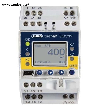 JUMO safetyM STB/STW 701150/8-0253-1003/005,058 TN:00575661安全型温度限值器监视器